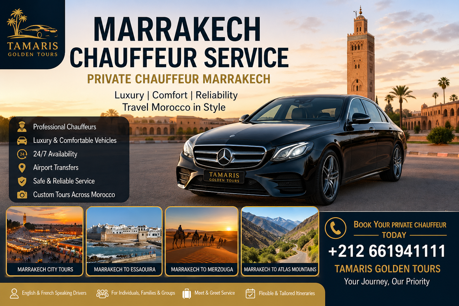 Private Chauffeur Marrakech