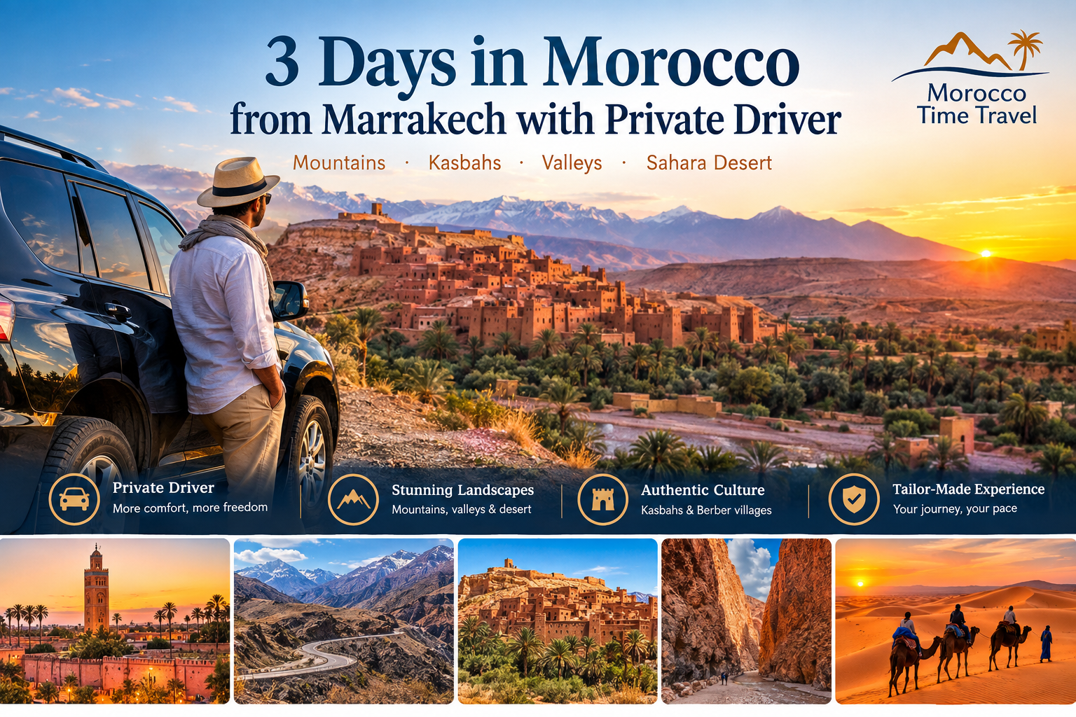 3 days in Morocco from Marrakech